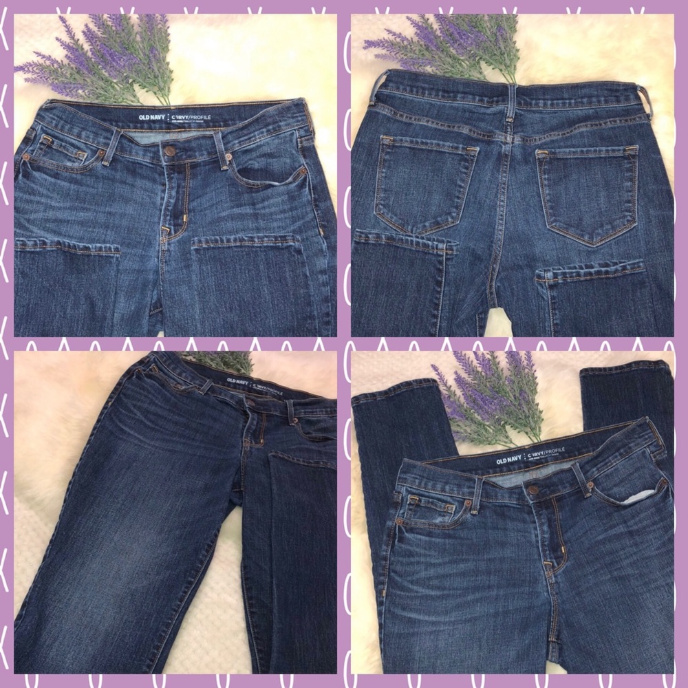 OLD NAVY CURVY PROFILE MID RISE woman’s jeans
